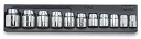 BETA T105 Komplet 11 Nasadek sześciokątnych 3/4''