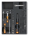 BETA T85 Komplet 81 narzędzi 1/4''