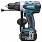 MAKITA DHP458RTJ Wiertarko-wkrętarka udarowa udarowa akumulatorowa 18V ( 2 x Akumulator 5,0Ah + Ładowarka )