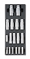 BETA T103 Komplet 17 Nasadek sześciokątnych 1/4'' i 1/2''