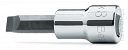 BETA 910LP Nasadki z końcówką wkrętakową płaską 3/8"