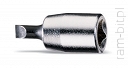 BETA 900LP Nasadki z końcówką wkrętakową płaską 1/4"