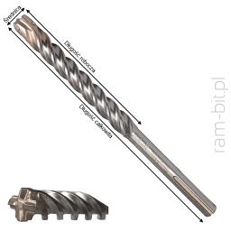 MAKITA B-20339 Wiertło do betonu SDS-MAX 52/450/750