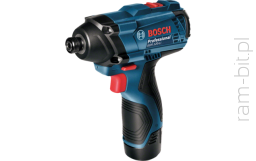 BOSCH GDR 120-Li (0 601 9F0 001) Professional akumulatorowy klucz udarowy (Aku 2 x 1,5 Ah Li-lon) + Walizka 