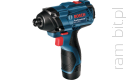 BOSCH GDR 120-Li (0 601 9F0 001) Professional akumulatorowy klucz udarowy (Aku 2 x 1,5 Ah Li-lon) + Walizka 