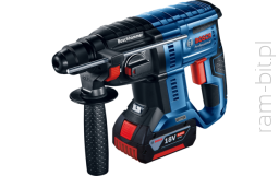 BOSCH GBH 180-LI (0 611 911 121) Professional młot udarowo-obrotowy (2 x Akumulator 4,0Ah + Walizka )