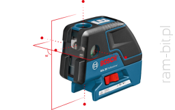 BOSCH GCL 25 ( 0 601 066 B01 ) Laser krzyżowo-punktowy + statyw BT 150 