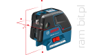 BOSCH GCL 25 ( 0 601 066 B01 ) Laser krzyżowo-punktowy + statyw BT 150 