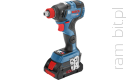 BOSCH GDX 18V-200 C  (0 601 9G4 201) Professional akumulatorowy klucz udarowy (Aku 2 x 5,0 Ah Li-lon) + L-Boxx
