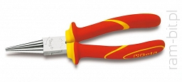 BETA 1010MQ Szczypce okrągłe 160 mm , w izolacji do 1000V
