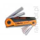 BETA 96AS/BG7 Komplet 7 kluczy trzpieniowych , calowych 