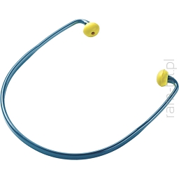BETA 186403 - Zatyczki przeciwhałasowe do uszu NEWTEC A1, na pałąku, żółte na niebieskim pałąku