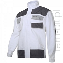 LAHTI PRO L40413 Bluza robocza biała 100% bawełna