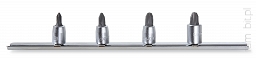 BETA 900PH/SB4 Komplet  4 nasadek profil Philips 1/4''