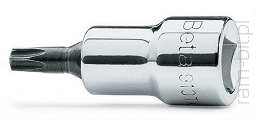 BETA 910TX Nasadki z końcówką trzpieniową profil Torx®  3/8" 