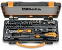 BETA 900/C11  Komplet  11 nasadek sześciokątnych, 20 końcówek wkrętakowych z 8 akcesoriami 1/4''