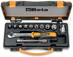 BETA 910A/C10 Komplet 10 nasadek z akcesoriami 3/8''