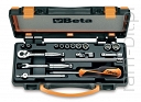 BETA 900AS/C17-MBM Komplet  10 nasadek dwunastokątnych calowych z akcesoriami, dla lotnictwa 1/4''