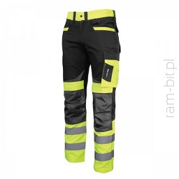 Lahti Pro L40511 spodnie ostrzegawcze slim fit