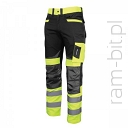 Lahti Pro L40511 spodnie ostrzegawcze slim fit