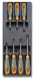 BETA T175 Komplet 7 Wkrętaków z rękojeścią kompozytową profil Torx 