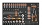 BETA M100 Komplet 98 narzędzi 1/4'' , 1/2''
