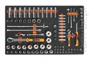 BETA M100 Komplet 98 narzędzi 1/4'' , 1/2''