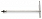 BETA 953TX Klucze trzpieniowe typu T, profil Torx®, z przegubem