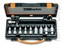 BETA 920PE/C10 Komplet 10 nasadek z końcówką trzpieniową sześciokątną 1/2" 