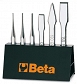 BETA 38/SP6 Komplet 6 wybijaków stożkowych i przecinaków