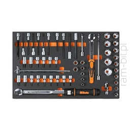 BETA M115 Komplet nasadek z akcesoriami 1/2''