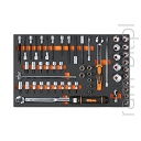 BETA M115 Komplet nasadek z akcesoriami 1/2''