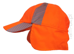 BETA VW70666 Czapka ostrzegawcza Softshell pomarańczowa
