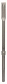 BOSCH 400x25mm Dłuto płaskie RTec Sharp (2 608 690 166)