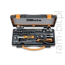 BETA 900MC/C32 Komplet 11 nasadek oznaczonych kolorem  z akcesoriami , 1/4''
