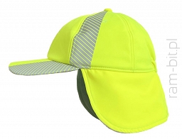 BETA VW70666 Czapka ostrzegawcza Softshell żółta