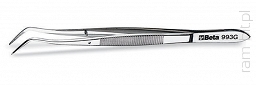 BETA 993G Pęseta odgięta punktowa 160mm