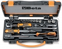 BETA 900/C13-8 Komplet  13 nasadek sześciokątnych z akcesoriami 1/4''