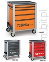 BETA C24S/5 Wózek narzędziowy z pięcioma szufladami z blachy stalowej, lakierowany