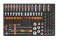 BETA M120 Komplet 75 nasadek i akcesoriów 1/2''