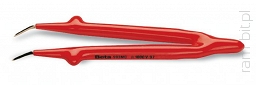 BETA 993MQ Pęseta odgięta punktowa 147 mm ,  w izolacji do 1000V