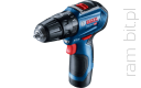 BOSCH GSB 12-30 (0 601 9G9 100) Professional wiertarko-wkrętarka udarowa akumulatorowa ( 2 x Akumulator 2,0Ah + Walizka ) 