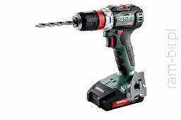METABO BS 18 L BL Q ( 602 327 500 ) Wiertarko-wkrętarka akumulatorowa 18V ( 2 x Akumulator 2,0Ah + Ładowarka )