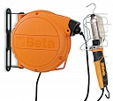BETA 1843BM Zwijadło automatyczne z lampą inspekcyjną przenośną 230V ze stalową osłoną żarówki